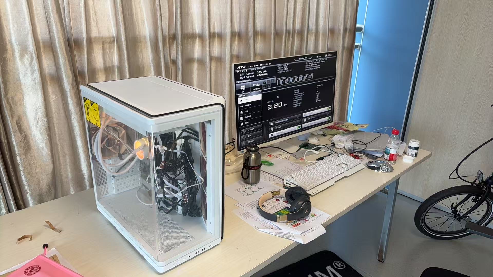 Thank you Dr Xiong for helping us assemble our first computer